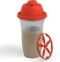 SIGNORA WARE Shaker Flasker er 124; 17- Ounce Plastic Protein Shake Flaske til Meal udskiftning Shakes & Smoothies, drikkevarer, blanding Salat Dressing & Sauces, Margarita, & Mere
