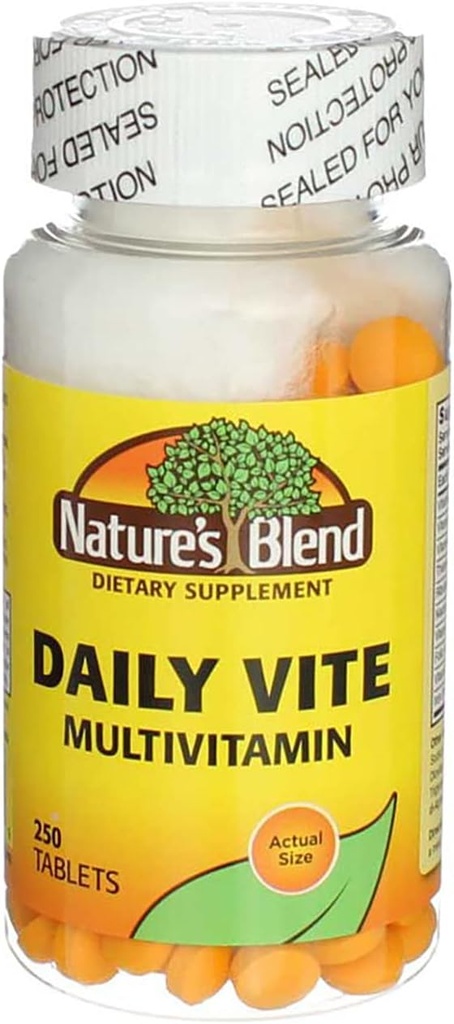Nature 's Blend Daily Vite Multivitamin 250 Tabs