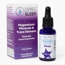 Oriel flydende Magnesiumdråber til søvn, hurtig absorption, fri Ion Magnesium, mineral og 78 trace elementer, understøtter naturlige og dybe søvn, afspænding og ro, 30 ml, 30-dages forsyning