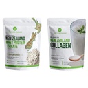 Antler Farms - 100% Græs Fed New Zealand Whey Protein Isolate & Collagen Powder Bundle