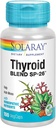 SOLARAY Thyroid Blend SP- 26; Herbal Blend w / Cell Salt Nutrients to Help Support Sund Thyroid Funktion