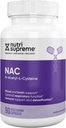 Nutri- Supreme NAC (N- Acetyl- L- Cystein) 600 mg Kosttilskud Vegetariske Kapsler, Leverstøtte, Immunstøtte