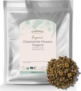 Starwest Botanicals Organic Kamille Blomster Hel - Tørret Loose Leaf Herb til te, Urte Lotions, & Bagning, Sourced fra Kroatien & Bulgarien, Certified Kosher, Non- GMO - Bulk 1 LB Bag