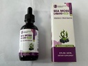 Irish Sea Moss Liquid Drops - Irish Sea Moss, Black Seed Oil, Elderberry & Burdock Root - 6X stærkere Sea Moss Advanced Drops til immunforsvar
