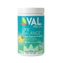 VAL Triple Magnesium Complex Powder - Citrat, Glycinat, Taurat - Anti- Stress Afslapning Drik - Natural Lemon Flavor - 400mg Magnesium, Vitamin B6 - 6,9 Ounce - 70 Serveringer (Pack of 1)