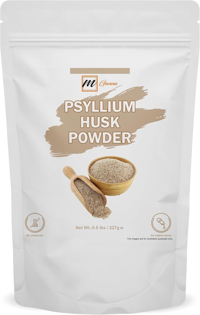 100% Natural Psyllium Husk (Hel) for Health Care 227 GMS / 0,5 LBS