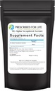 Prescribed For Life Tocopherol Acetate Powder, Water Soluble Alpha Vitamin E, 700 IU gm Powder, Vegan, Gluten Free, Non GMO (2oz / 56g)
