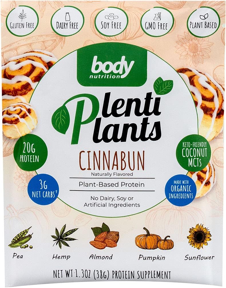 Body Nutrition PentiPlant Protein (CinnaBun, 38g)
