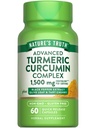 Nature 's Truth Turmeric Curcumin 1500 mg gmo 124; 60 kapseler 124; med Black Pepper Extract, Olive Leaf & Tart Cherry