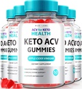 rize labs - ACV for Keto Health Gummies - 750mg Advanced Weight Loss with Apple Cider Vincipes ACV Supplement for Belly Fat (300 Gummies)