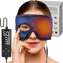 Sticro Electric Steye Eye Compress varmelegeme til Stye Eye Behandling med Eye Hole, fugtig varme til Stye Chalazion Blepharitis Relief til venstre / højre Eye Irritation