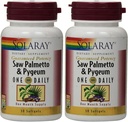 Saw Palmetto and Pygeum One Daily 30 Softgel (pakke med 2) Solaray