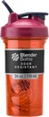 BlenderBottle Shaker Flaske Pro Series Perfekt til Protein Shakes og Pre Workout, 24-Ounce, Coral