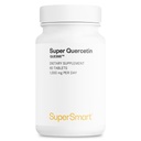 Supersmart - Super Quercetin 1000mg per dag (Patenteret QU995) - High Renhed Quercetin Supplement - Natural Bioflavonoids Name 124; Non- GMO & Gluten Free - 60 tabletter