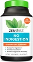 Zenvise Ingen fordøjelsesbesvær - fordøjelsesbesvær Relief med fordøjelsesenzymer, Apple Cider Vinciale, Ingefær og pebermynte til Gut Health, Forstoppelse og Bloating, Vegansk Fiber Supplement Kvinder og Mænd