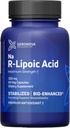 Geronova Research Bio- Enhanced R- Lipoic Acid, 300 mg kapsler - 2 måneders forsyning - Stabilized R Alpha Lipoic Acid with Enhanced Absorption - R Lipoic Acid Supplement - 60 Tæl