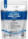 Den Intelligente Sundhed Hydrolyzed Collagen Peptider Powder, Grass Fed, High Protein, Unflavored, Gluten- Free, Paleo & Keto Friendly, 10g pr Servering (200g) Understøtter hud, hår, negle, joints, & Bones