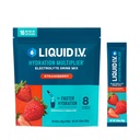 Flydende I.V. ® Hydration Multiplier - Strawberry Name 124; Elektrolyte Powder Drink Mix Blandet 124; 1 pakke (16 Servere)