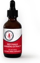 Dairyland Red Ginseng Extract 2 FL oz - Red Panax Ginseng Extract for immunsupport - Autentisk koreansk rød Ginseng - Non- GMO, Gluten Free Ginseng Flydende - Ginseng HerbSupplement til daglig brug
