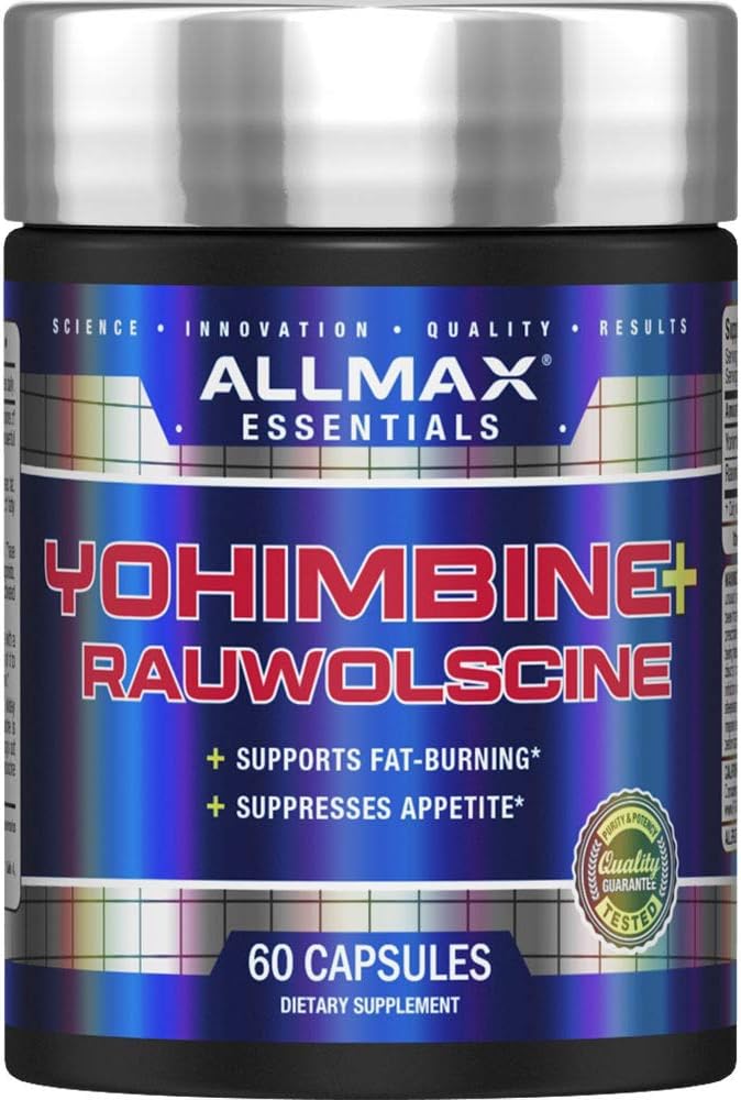 Yohimbin + Rauwolscine, 60 kapsler, ALLMAX