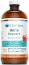 Lifetime Bone Support, Calcium Citrate, Magnesium Citrate og Vitamin D-3, Afslapning, Bone og Muscle Support Formel, Easy Absorption, Made without Dairy and Gluten Free, Strawberry Flavor, Ca. 32 Servering, 16 FL OZ