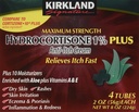 Kirkland Hydrocortison% 1 Cream, 2 Ounce (pakning med 4)