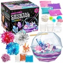 Original Stationery Crystal Growing Kit - Unicorn Terrarium, 6,3 x 5,8 in, Multicolor - STEM Science & Craft Kits til børn i alderen 7-12 - Vokse din egen krystal have med magiske klipper & blomst Charms