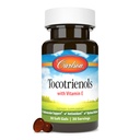 Carlson - Tocotrienoler, 40 mg, med Natural- Source Vitamin E, Gamma, Alpha, Delta, Beta, Sustainable Sourced, 30 Softgels
