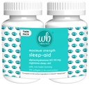 Wellness Basics Sleep Aid Note 124; Maksimal styrke Diphenhydramin HCl 50 mg