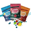 FocusFuel Energy Chews - Trial Size Variety Sample Pack (9 Servere) - 100mg Koffein + Alpha GPC + L- Theanine + B12, Magnesium - Blue Razzberry Lemonade, Watermelon, Fruit Punch - Ingen Crash eller Jitters