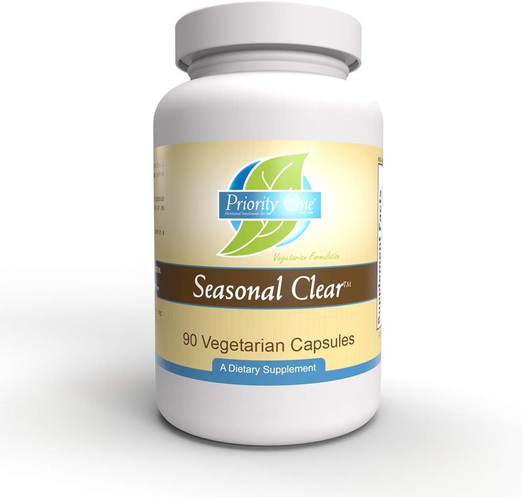 Prioriteret en Vitamin Seasonal Clear 90 Vegetariske Kapsler - fremmer allerede sunde histaminniveauer inden for det normale område. *