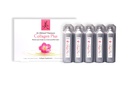 Dr. Ohhiras Premium Collagen Plus. En flydende let blandet kollagen supplement med 7,750 mg Marine collagen peptider, Plus Cherry Blossom Extract, og en Plant- baseret probiotisk koncentrat, 5 Pack