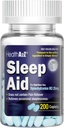 HealthA2Z Sleep Aid 200 Caplets Dext124; Diphenhydramin HCl 25mg