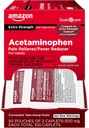 Grundlæggende pleje - Ekstra styrke Acetaminophen Caplet 500 mg, 100 Tæl (50 poser med 2 kapsler)
