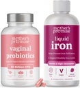 Mors løfte flydende jern og vaginal probiotika bundle