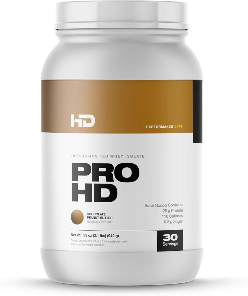 HD-MUSCLE ProHD Protein Note 124; 100% Græs Fed Whey Isolate