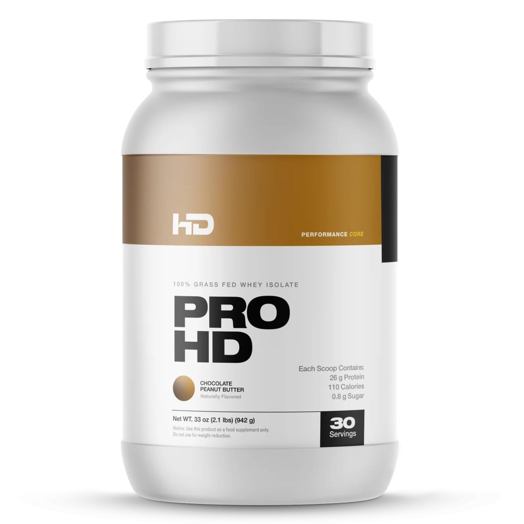 HD-MUSCLE ProHD Protein Note 124; 100% Græs Fed Whey Isolate