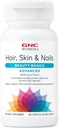 GNC Kvinder Avanceret hår, hud & negle Daglig Multivitamin Blend for kvinder, Klinisk Studeret Skønhed Support indeholder biotin, Hyaluronsyre, Collagen, Lutein, 60 Caplets