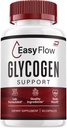 Easy Flow kapsler - Easy Flow Advanced Supplement, Easy Flow All Natural Formel til at opretholde sunde niveauer, Flow Easy Maksimum Styrke, (1 pakke - 60 kapsler)