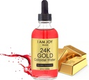 Jeg er Joy co. Flydende kolloid guld 24k 99,99% Pure 100ppm Ruby rød vand baseret på al naturlig elektrolyse 4oz glasflaske