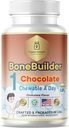 Kids Bone Builder 1 Chewable A Day Halal Vitaminer Chokolade Flavor til alder 4-12 60 Servering