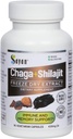 Sayan Siberian Chaga Mushroom Extract med Shilajit 90 Capsules / 420mg ea.- Immun og fordøjelsessystem Support - Fulvic Acid Supplement - Energy & Clarity - Eksklusiv Blend - Ingen Fillers
