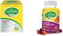 Culturelle Kids Probiotic + Fiber Packets 60 Count & Daily Probiotic Gummies 60 Count - Digestive & Immune Health