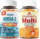 Dame Multivitamin Gummies Vegan Omega3 Gummies 1280mg