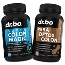 Colon Cleanser Detox & Body Cleanse - 15 Day Colon Cleanse Pills with Probiotic & Intestinal Guard Cleanser - Poop Bowel Movement Supplements for Intestinal Stomach Bloating Gut Loss Support