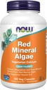 Now Foods Supplements, Red Mineral Algae Plus Vitamin D-2, Joint Health *, 180 Veg Kapsler