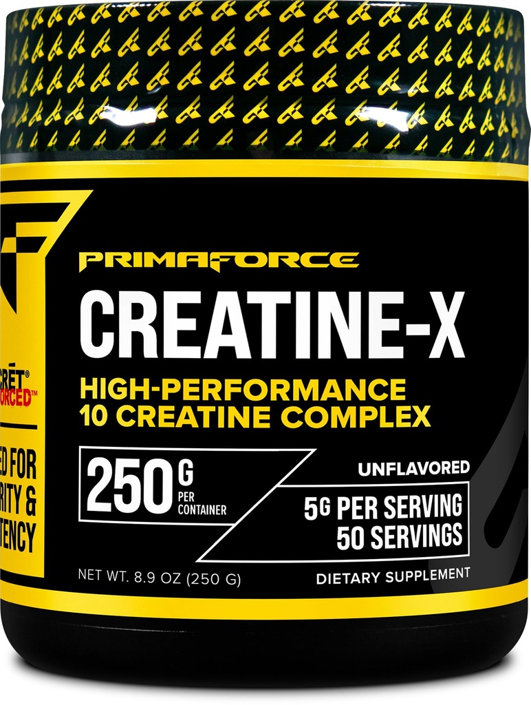 Primaforce Creatine- X 250 Grams - High- Performance 10 Creatine Complex - Unflavored