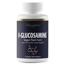 Paradise urter V- Glucosamin supplement, Tissue & fælles sundhed, Super Potent, Ultra Pure, Vegan, Non GMO, Gluten Free, 120 Vegetariske kapsler