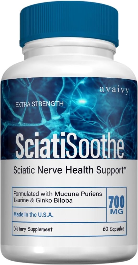 SciatiSoothe - Sciati Soothe Advanced Pill Formel (enkelt, 60 kapsler)