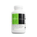 DAVINCI Labs Poten- C - Support immunsystem Function & Collagen Health * - Vitamin C, Calcium, Magnesium, Zink, Kalium, Mangan & Bioflavonoider - Vegetarisk - Glutenfri - 90 tabletter